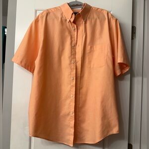 Roundtree and Yorke Short-Sleeve Button-Down Shirt